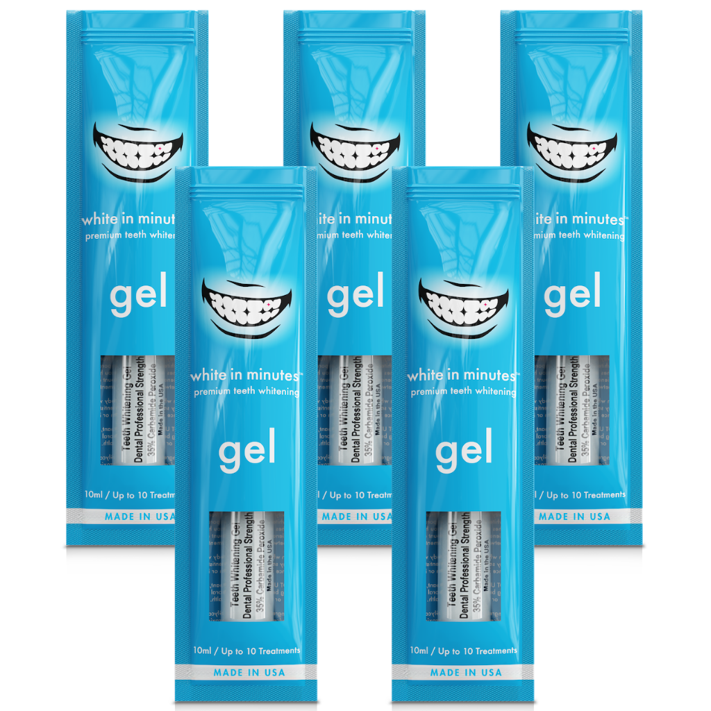 35% Carbamide Peroxide Teeth Whitening Gel 5-Pack