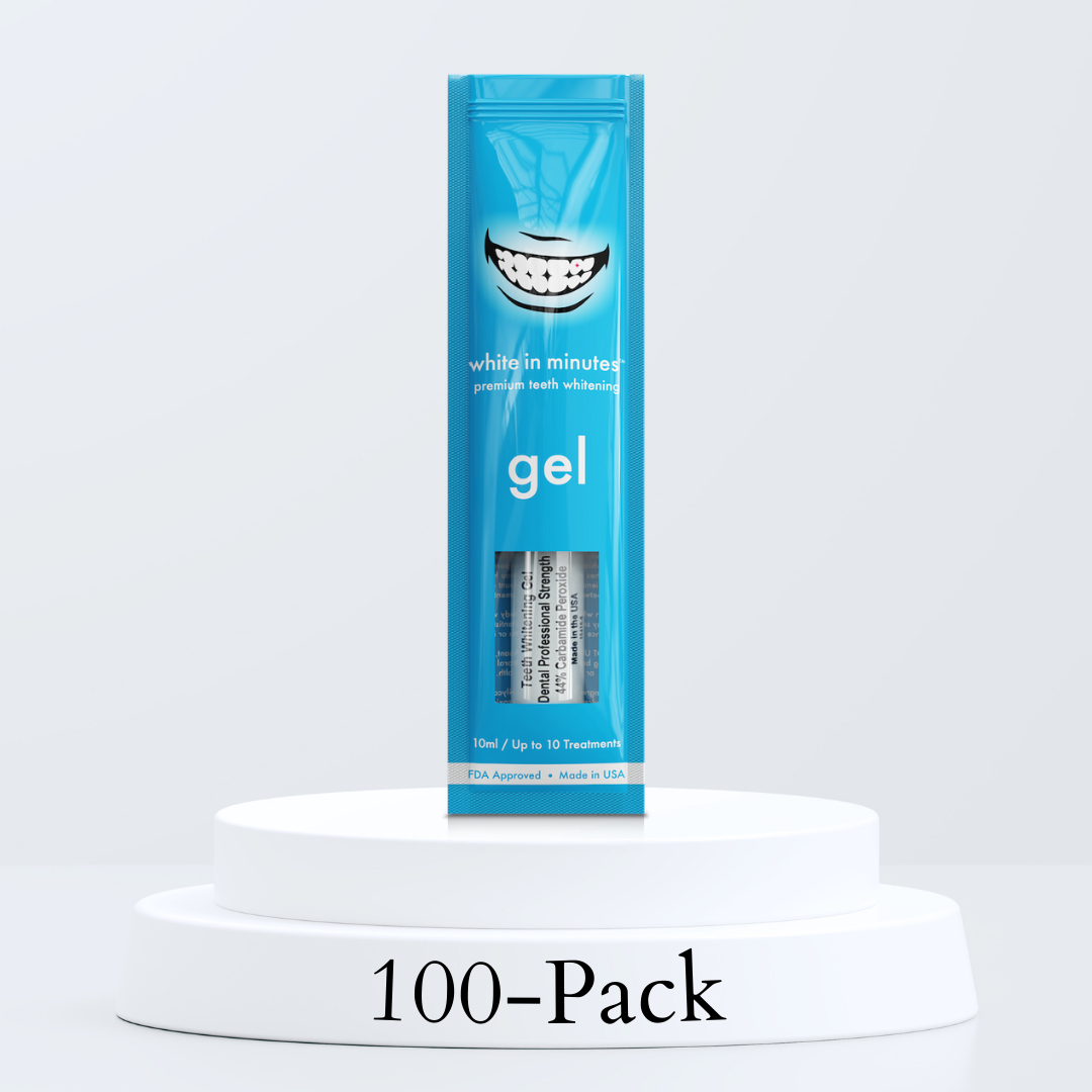 44% Carbamide Peroxide Teeth Whitening Gel 100-Pack