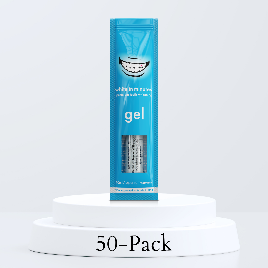 22% Carbamide Peroxide Teeth Whitening Gel 50-Pack