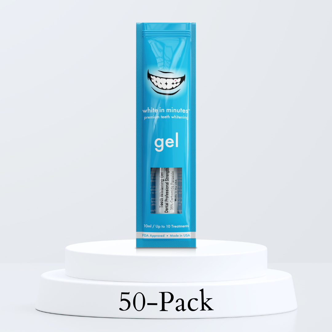 35% Carbamide Peroxide Teeth Whitening Gel 50-Pack