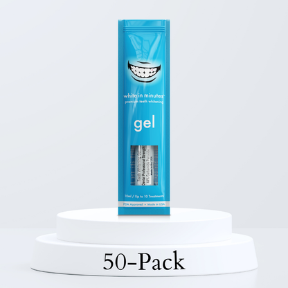 44% Carbamide Peroxide Teeth Whitening Gel 50-Pack