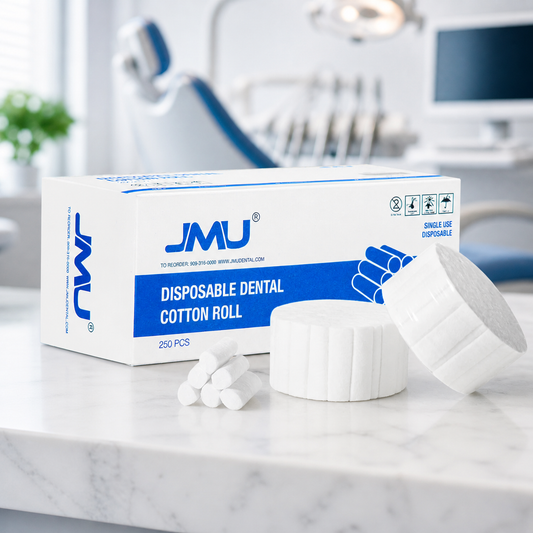 Disposable Dental Cotton Rolls 1.5" 250 Count