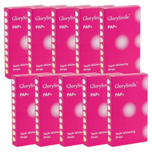 PAP+ Teeth Whitening Strips 10-Pack of 14-Day Kits from The Whitening Store 