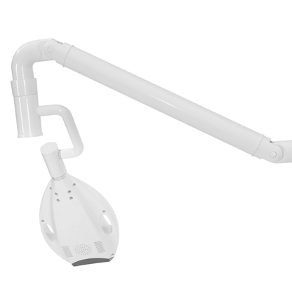 Pro40 teeth whitening lamp head with adjustable arm on a white background.