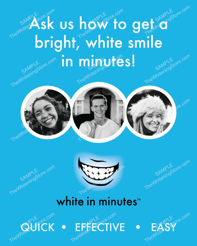 White in Minutes Marketing Materials