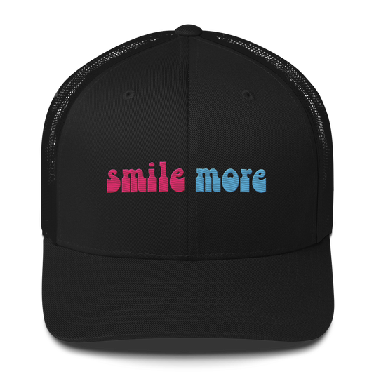 Smile More Trucker Cap