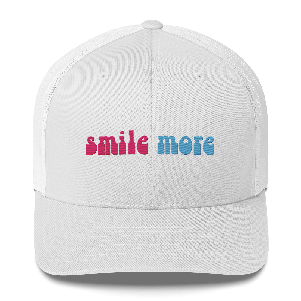 Smile More Trucker Cap